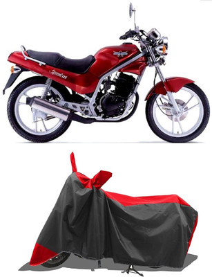 SPECTUS Two Wheeler Cover for Kinetic(GF 170, Red)