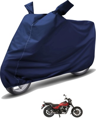 Auto Hub Waterproof Two Wheeler Cover for Bajaj(Avenger 180 Street, Blue)