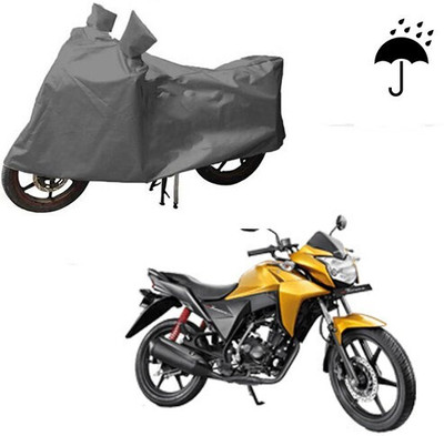 MMSSTAR Waterproof Two Wheeler Cover for Honda(CB Twister, Grey)