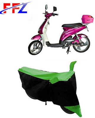FFZ Two Wheeler Cover for Avon(E Lite, Black, Green)