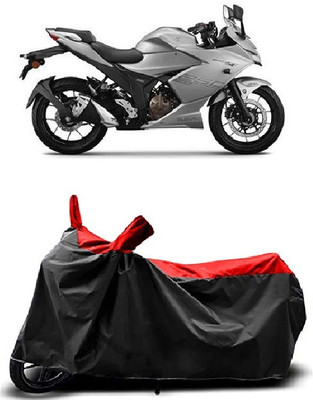 MMSSTAR Waterproof Two Wheeler Cover for Suzuki(Gixxer SF 250, Red)
