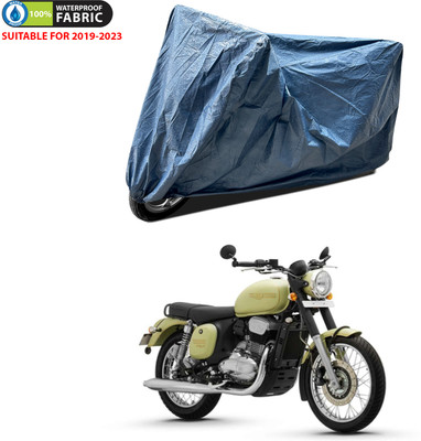 PAGORA Waterproof Two Wheeler Cover for JAWA(Jawa, Blue)