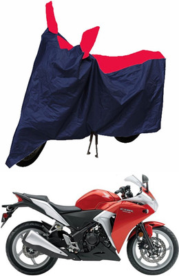 Mdstar Waterproof Two Wheeler Cover for Honda(CBR 250R, Red, Blue)