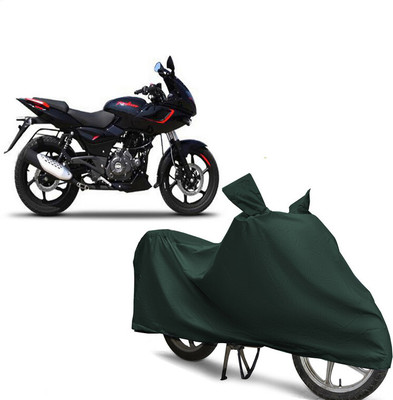 EGAL Waterproof Two Wheeler Cover for Bajaj(Pulsar 180F, Green)
