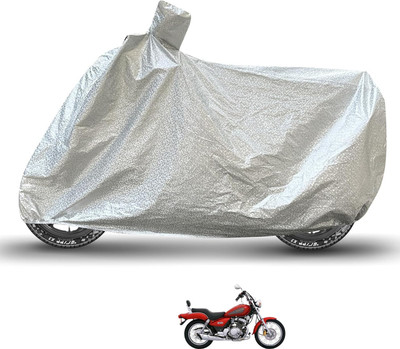 Caronix Waterproof Two Wheeler Cover for Yamaha(Enticer, Silver)