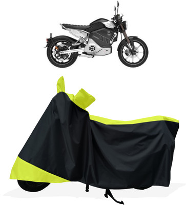 Tricway Two Wheeler Cover for Revolt(RV Cafe Racer BS6, Yellow)