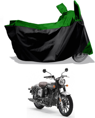 Amexride Two Wheeler Cover for Royal Enfield(Classic Gunmetal BS6, Multicolor)