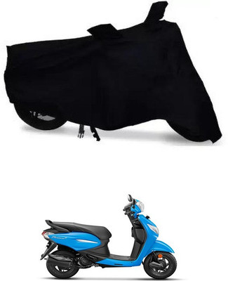 APNEK Waterproof Two Wheeler Cover for Hero(Pleasure+ 110, Black)