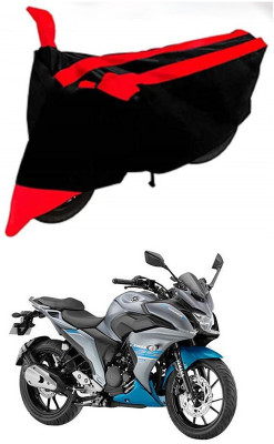 AutoGalaxy Waterproof Two Wheeler Cover for Yamaha(Fazer 25, Red, Black)