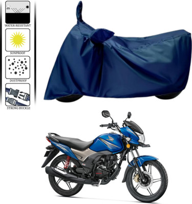 WMIZEXA Waterproof Two Wheeler Cover for Universal For Bike(SP125, Blue)