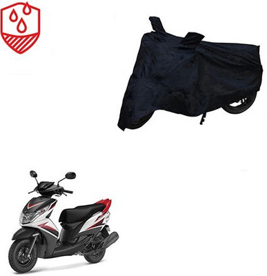 MMSSTAR Waterproof Two Wheeler Cover for Yamaha(Ray Z, Black)