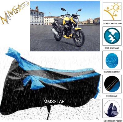 Mdstar Waterproof Two Wheeler Cover for Universal For Bike(Avenger 160 Street, Blue)