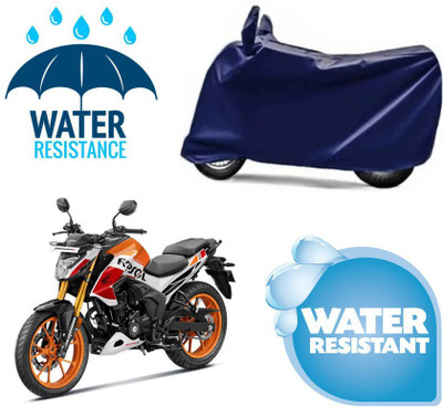 Mdstar Waterproof Two Wheeler Cover for Honda(Hornet 2.0, Blue)