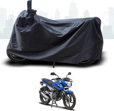 DeepShakshi AUTOMOTIVE Two Wheeler Cover for Bajaj(XCD 125cc, Black)