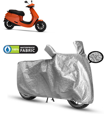 CODOKI Waterproof Two Wheeler Cover for Ola(Silver)