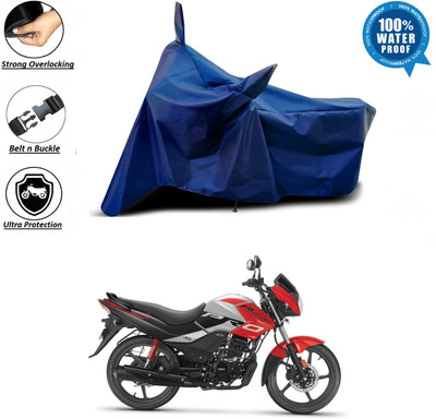 WMIZEXA Waterproof Two Wheeler Cover for Hero(Blue)
