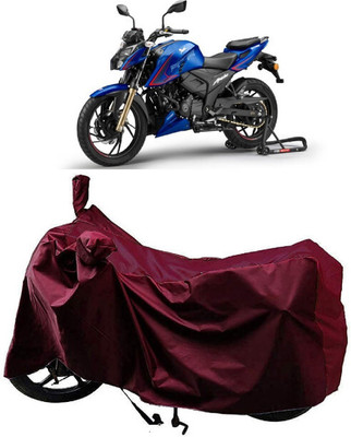 Matt Moon Two Wheeler Cover for TVS(R15, Maroon)
