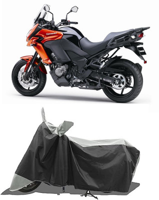 GROFATIK Two Wheeler Cover for Kawasaki(Versys 650 BS6, Grey)