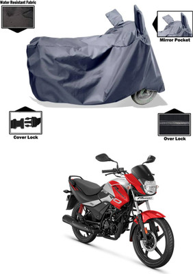 CODOKI Waterproof Two Wheeler Cover for Hero(Passion Pro i3S, Grey)