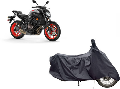 Anlopeproducts Waterproof Two Wheeler Cover for Yamaha(MT 07 BS6, Grey)