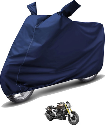 Auto Hub Waterproof Two Wheeler Cover for TVS(Zeppelin, Blue)