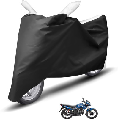 Caronix Waterproof Two Wheeler Cover for Honda(CB Shine SP, White)