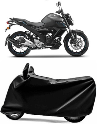 V VINTON Two Wheeler Cover for Yamaha(FZ-S FI, Black)