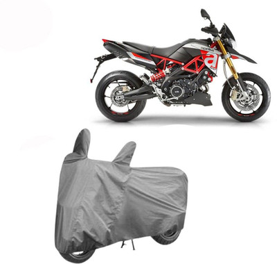 DeepShakshi AUTOMOTIVE Waterproof Two Wheeler Cover for Aprilia(Dorsoduro 900, Grey)