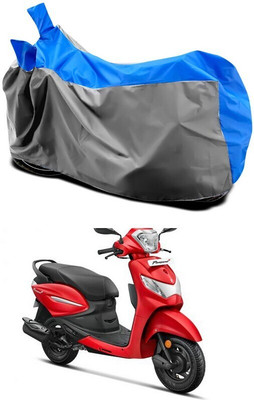 EGAL Two Wheeler Cover for Hero(Pleasure Plus, Grey)