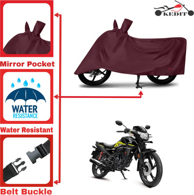 AASHTIK MART Two Wheeler Cover for Honda(SP 125, Maroon)