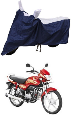 Furious3D Two Wheeler Cover for Hero(HF Deluxe, Blue, White)