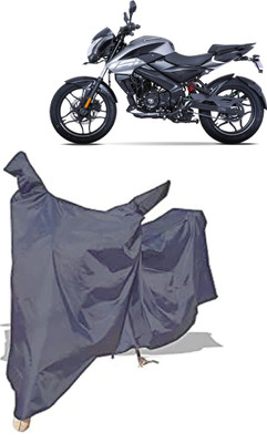 Amexride Two Wheeler Cover for Bajaj(Pulsar 160 NS DTS-i, Grey)