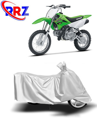 RRZ Waterproof Two Wheeler Cover for Kawasaki(KLX 110, White)