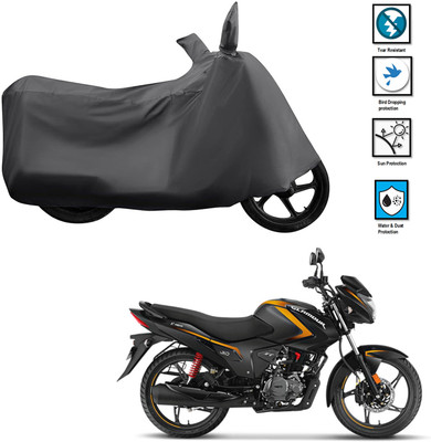 PAGORA Waterproof Two Wheeler Cover for Hero(Glamour FI, Grey)