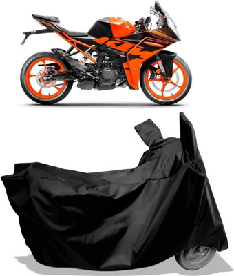 Amexride Two Wheeler Cover for KTM(RC 200, Black)