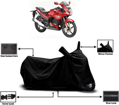 Amexride Two Wheeler Cover for Hero(Karizma ZMR, Black)