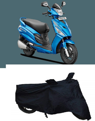SK AUTO Waterproof Two Wheeler Cover for Hero(Maestro, Black)