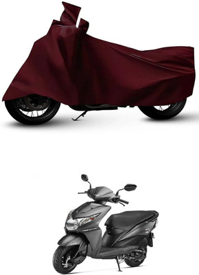 ZEDTEEK Waterproof Two Wheeler Cover for Honda(Dio, Maroon)