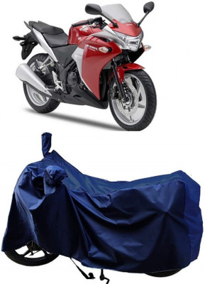 DeepShakshi AUTOMOTIVE Waterproof Two Wheeler Cover for Honda(CBR 250R, Blue)
