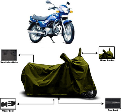 Amexride Two Wheeler Cover for TVS(Centra, Green)