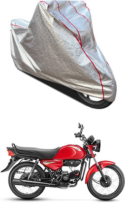 GOSHIV-car and bike accessories Waterproof Two Wheeler Cover for Hero(HF Dawn BS6, Silver)