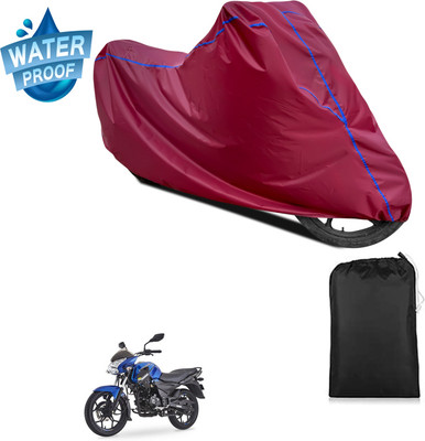 PAGORA Waterproof Two Wheeler Cover for Bajaj(Discover, Maroon)