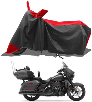 GROFATIK Two Wheeler Cover for Harley Davidson(CVO Limited, Red)