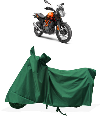 Tricway Two Wheeler Cover for KTM(390 Adventure BS6, Green)