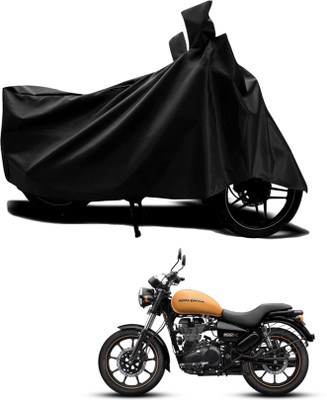 AASHTIK MART Two Wheeler Cover for Royal Enfield(Thunderbird 500, Black)