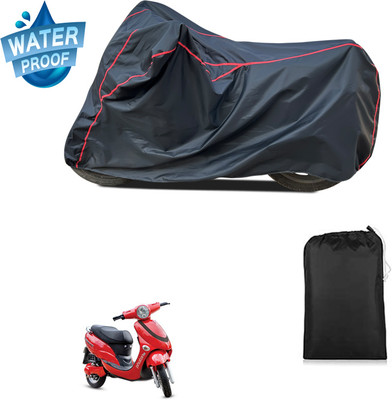 CODOKI Waterproof Two Wheeler Cover for Hero(Electric Photon BS6, Black)