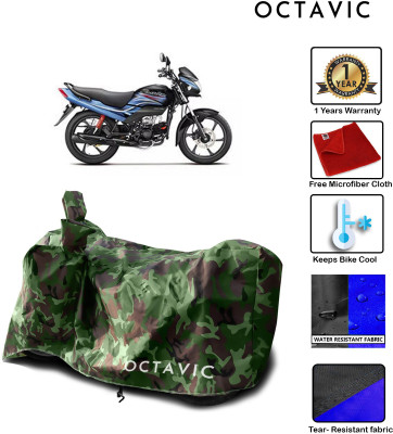 octavic Waterproof Two Wheeler Cover for Honda(Passion Pro, Green)
