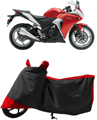 GROFATIK Two Wheeler Cover for Honda(CBR300R BS6, Red)