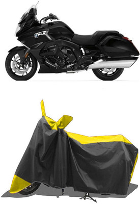 SUGASHRI Waterproof Two Wheeler Cover for BMW(K 1600, Yellow, Black)