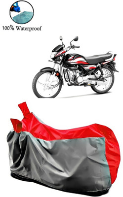 Autofly Waterproof Two Wheeler Cover for Hero(HF Deluxe, Multicolor)